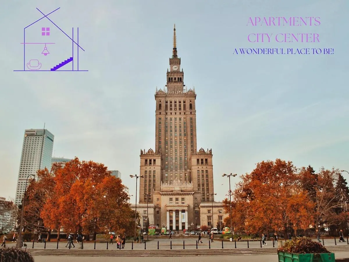 Warsaw City Center Studio Apartment